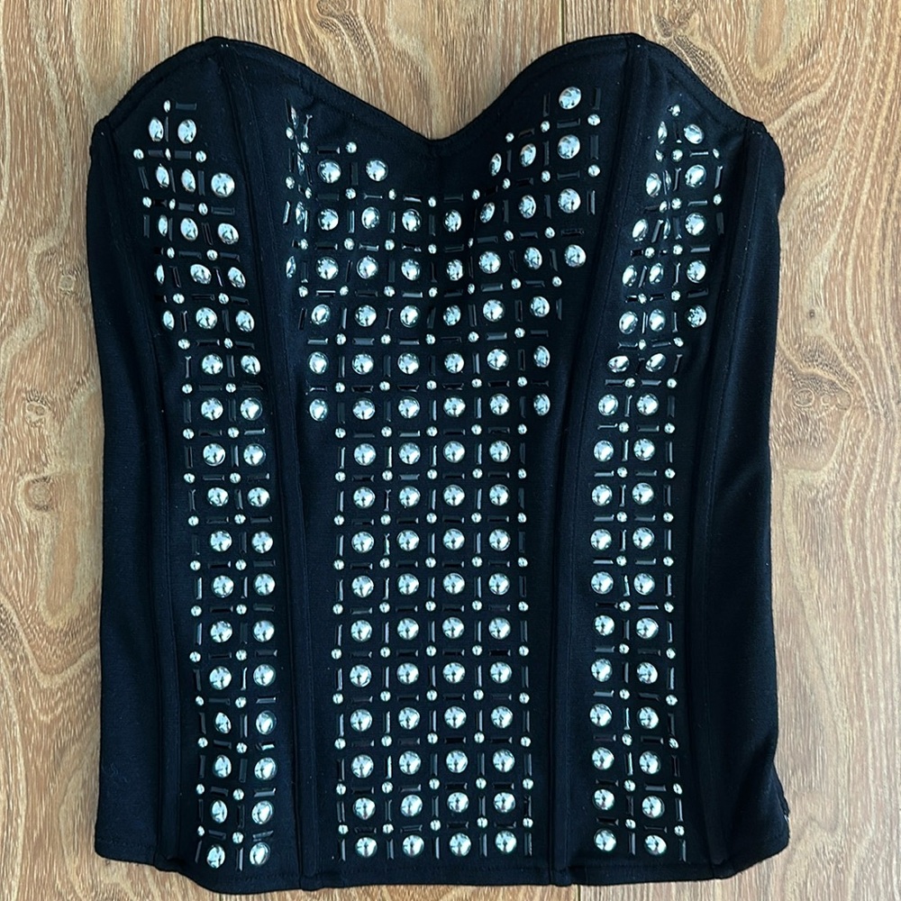 NWT Vintage Guess Bustier Top